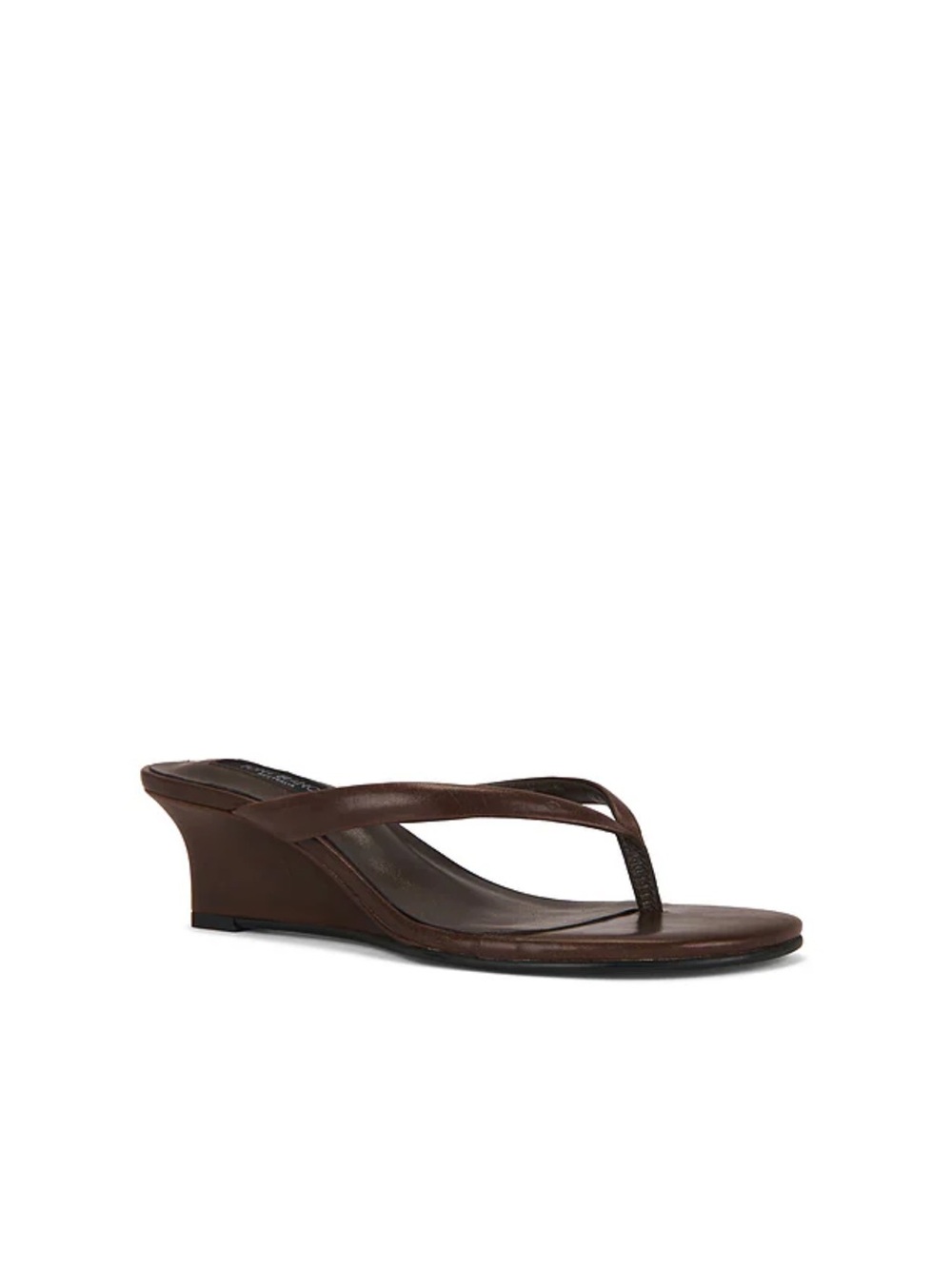 Tony Bianco edgy wedge sandal in chocolate